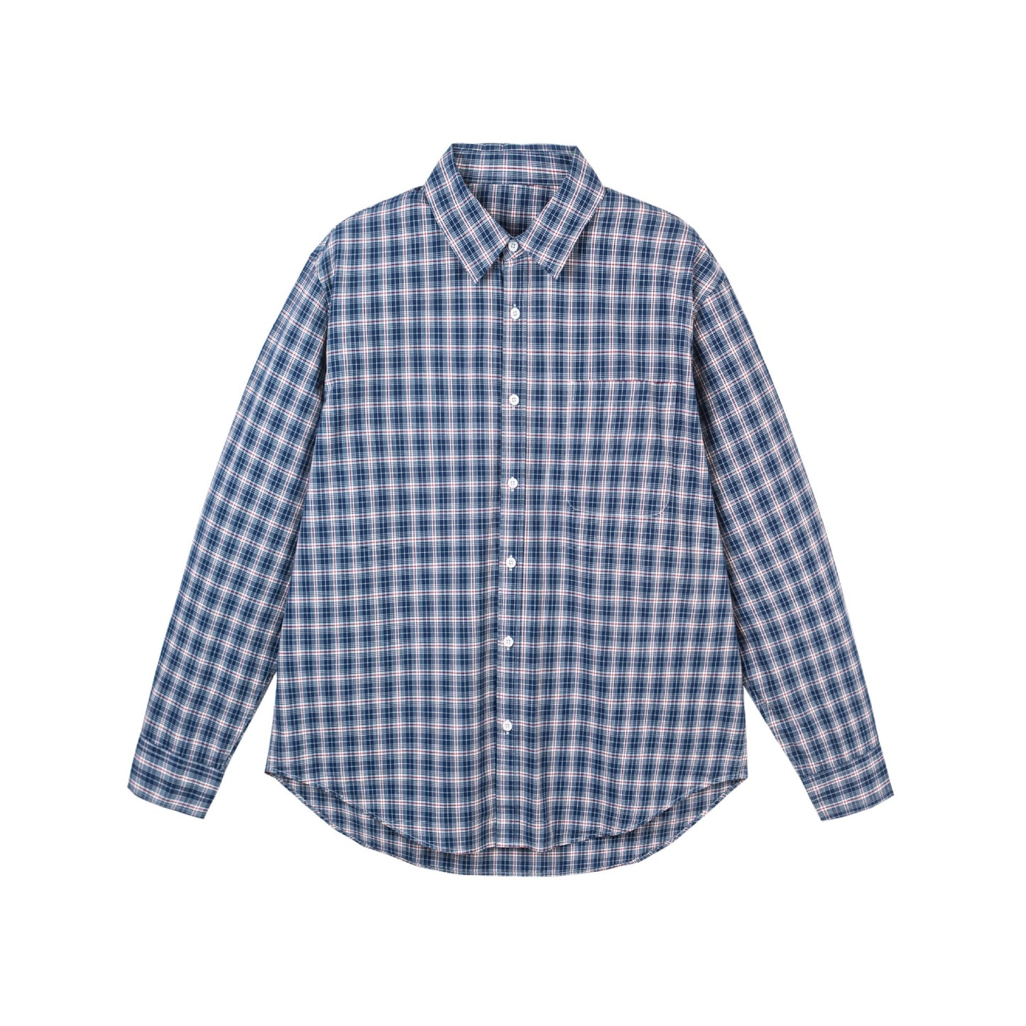 Long Sleeve Shirt Men Japanese Style Casual Loose Long Sleeve Shirt